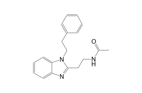 acetamide, N-[2-[1-(2-phenylethyl)-1H-benzimidazol-2-yl]ethyl]-