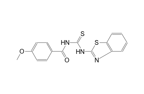 thiourea, N-(2-benzothiazolyl)-N'-(4-methoxybenzoyl)-