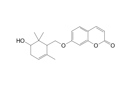 6'-hydroxy-.beta.-cycloauraptene