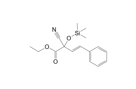 2-cyan-4-phenyl-2-(trimethylsiloxy)-3-butensaure-ethylester