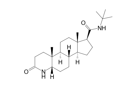 N-t-Butyl-3-oxo-4-aza-5.beta.-androstane-17.beta.-carboxamide