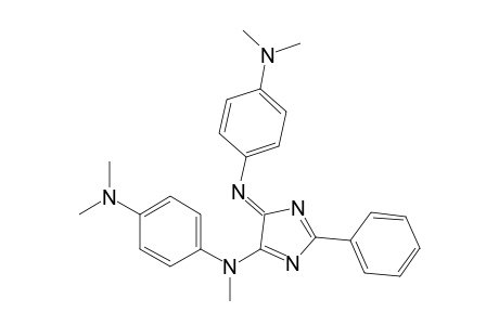 4-[4'-(Dimethylamino)phenylimino]-5-[4'-(dimethylamino)(phenyl)(methyl)amino]-2-phenyl-4H-imidazole