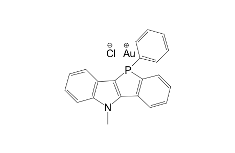 gold(1+);5-methyl-10-phenyl-phosphindolo[3,2-b]indole chloride