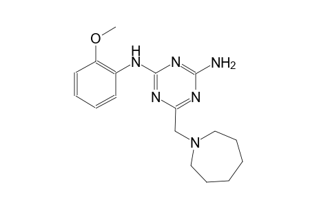 6-(hexahydro-1H-azepin-1-ylmethyl)-N~2~-(2-methoxyphenyl)-1,3,5-triazine-2,4-diamine
