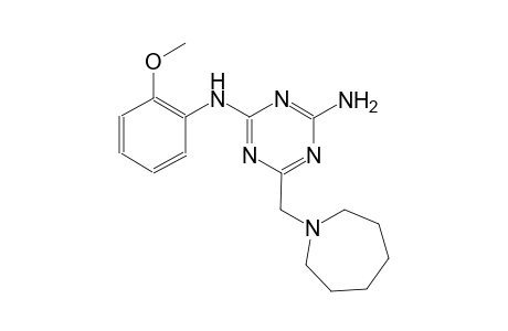 6-(hexahydro-1H-azepin-1-ylmethyl)-N~2~-(2-methoxyphenyl)-1,3,5-triazine-2,4-diamine