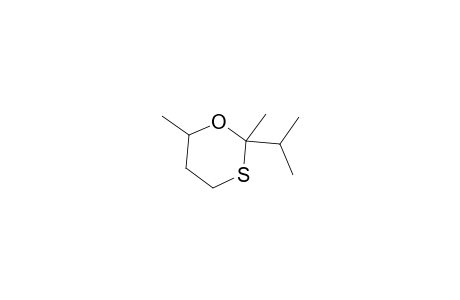 1,3-Oxathiane, 2-isopropyl-2,6-dimethyl-