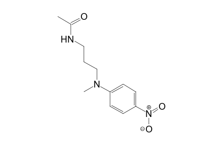Acetamide, N-[3-[methyl(4-nitrophenyl)amino]propyl]-