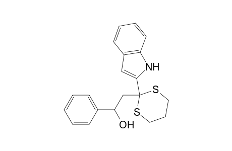 1,3-Dithiane-2-ethanol, 2-(1H-indol-2-yl)-.alpha.-phenyl-