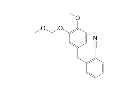 2-[[4-methoxy-3-(methoxymethoxy)phenyl]methyl]benzonitrile