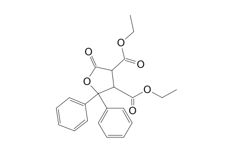 Diethyl 2,2-diphenyl-5-oxo-tetrahydrofuran-3,4-dicarboxylate