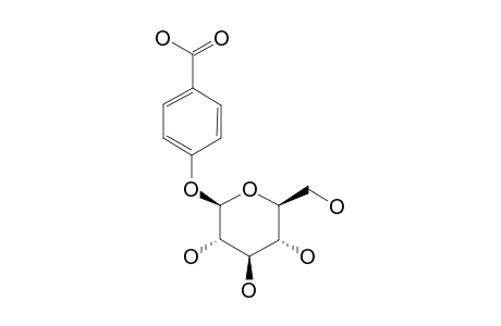 4-(BETA-D-GLUCOPYRANOSYLOXY)-BENZOIC-ACID