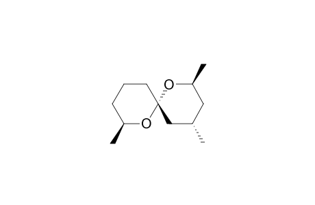 (2S,4S,6R,8S)-2,4,8-trimethyl-1,7-dioxaspiro[5.5]undecane