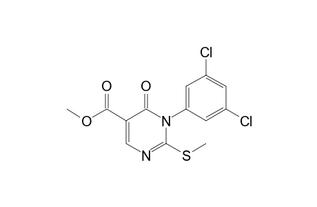 3-(3,5-Dichlorophenyl)-5-methoxycarbonyl-2-methylsulfanylpyrimidin-4(3H)-one
