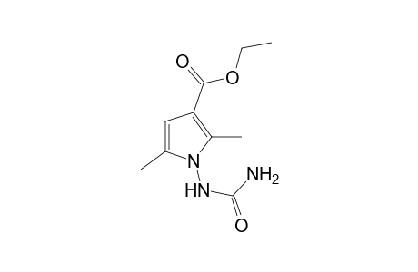 2,5-dimethyl-1-ureidopyrrole-3-carboxylic acid, ethyl ester