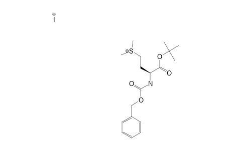 [3-(BENZYLOXYCARBONYLAMINO)-4-TERT.-BUTOXY-4-OXOBUTYL]-DIMETHYLSULFONIUM-IODIDE