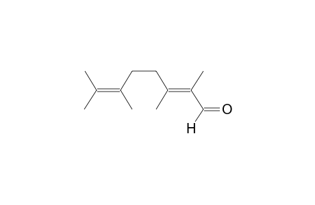 (E)-2,3,6,7-Tetramethylocta-2,6-dienal