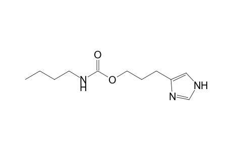 3-(1H-imidazol-5-yl)propyl N-butylcarbamate