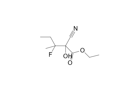 (erythro / threo)-Ethyl 2-cyano-3-fluoro-2-hydroxy-3-methylpentanoate -