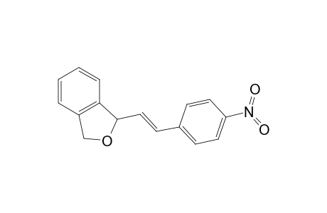 1,3-dihydro-1-(p-nitrostyryl)isobenzofuran