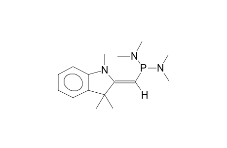 1,3,3-TRIMETHYLINDOLIN-2-YLIDENEMETHYLPHOSPHONOUS ACID,TETRAMETHYLDIAMIDE (ISOMER MIXTURE)
