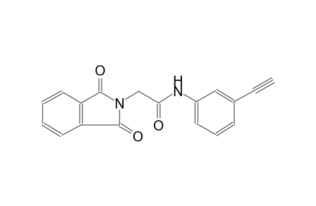 2-(1,3-Dioxo-1,3-dihydro-2H-isoindol-2-yl)-N-(3-ethynylphenyl)acetamide