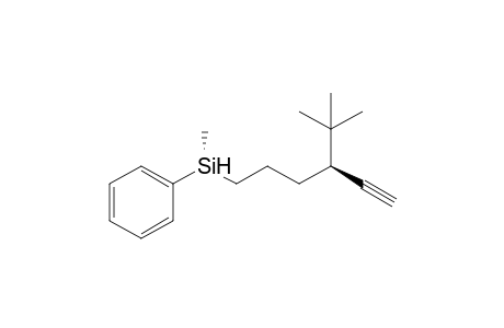 (R)(S)-3-tert-Butyl-6-(methylphenylsilyl)-1-hexyne