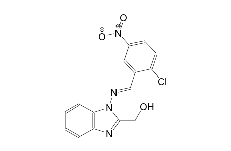 (1-{[(E)-(2-chloro-5-nitrophenyl)methylidene]amino}-1H-benzimidazol-2-yl)methanol