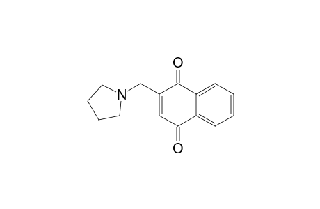 2-[(PYRROLIDIN-1-YL)-METHYL]-NAPHTHALENE-1,4-DIONE