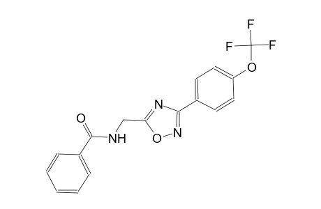 benzamide, N-[[3-[4-(trifluoromethoxy)phenyl]-1,2,4-oxadiazol-5-yl]methyl]-