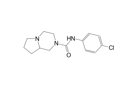 N-(4-chlorophenyl)hexahydropyrrolo[1,2-a]pyrazine-2(1H)-carboxamide