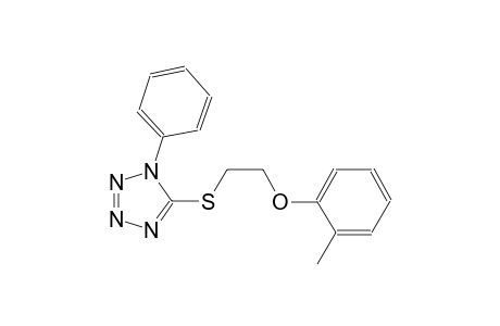 2-methylphenyl 2-[(1-phenyl-1H-tetraazol-5-yl)sulfanyl]ethyl ether
