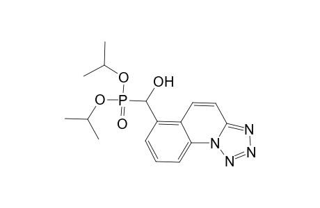 Diisopropyl (hydroxy(tetrazolo[1,5-a]quinolin-6-yl)methyl)phosphonate