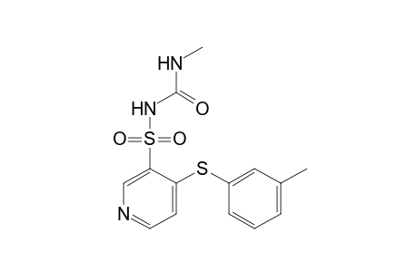 1-methyl-3-{[4-(m-tolylthio)-3-pyridyl]sulfonyl}urea