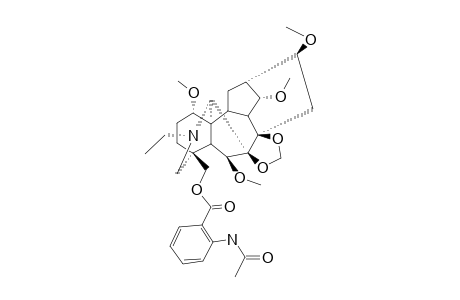 METHYLENEDIOXY-AJACINE