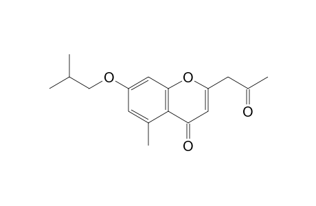 2-Acetonyl-7-isobutoxy-5-methyl-chromen-4-one