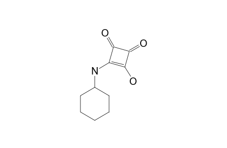 3-HYDROXY-4-N-CYCLOHEXYLHYDROXYLAMINOCYCLOBUT-3-ENE-1,2-DIONE