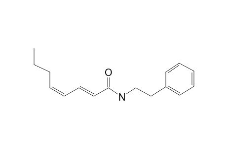 N-(2-Phenylethyl)(2Z,4E)-octadienamide