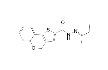 N'-[(E)-1-methylpropylidene]-4H-thieno[3,2-c]chromene-2-carbohydrazide