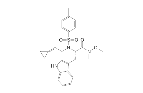 N-(2-Cyclopropylideneethyl)-N-tosyl-L-tryptophane N-methoxy-N-methylamide