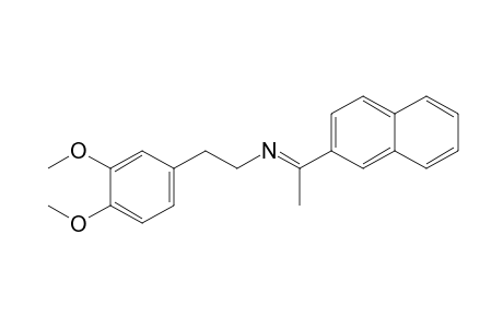 3,4-dimethoxy-N-[1-(2-naphthyl)ethylidene]phenethylamine