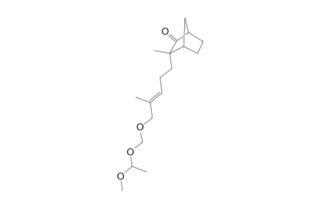 3-(5-Methoxyethoxymethoxy-4-methylpent-3-enyl)-3-methyl-bicyclo[2.2.1]heptan-2-one