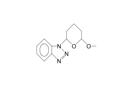 2-(Benzotriazol-1-yl)-6-methoxy-tetrahydro-pyran