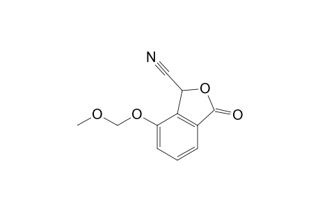 7-(methoxymethoxy)-3-oxo-1,3-dihydroisobenzofuran-1-carbonitrile