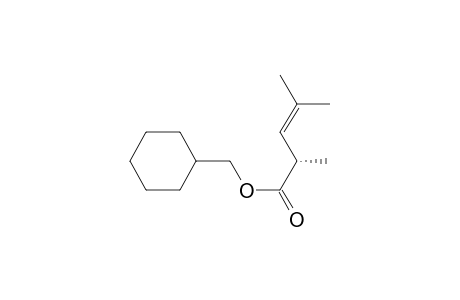 3-Pentenoic acid, 2,4-dimethyl-, cyclohexylmethyl ester, (S)-