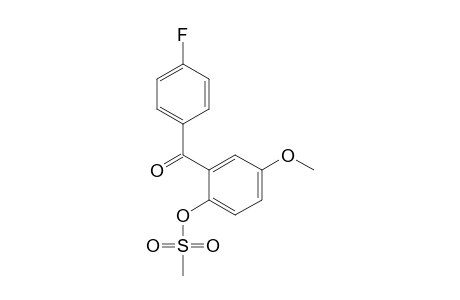 4'-Fluoro-5-methoxy-2-[(methylsulfonyl)oxy]benzophenone