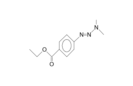 1-(4-Ethoxycarbonyl-phenyl)-3,3-dimethyl-triazene