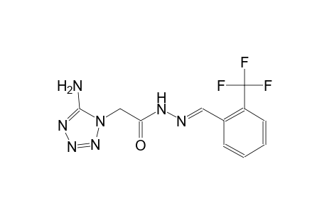 1H-tetrazole-1-acetic acid, 5-amino-, 2-[(E)-[2-(trifluoromethyl)phenyl]methylidene]hydrazide
