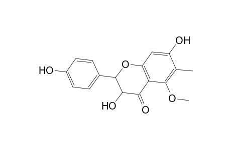 3,7-Dihydroxy-2-(4-hydroxyphenyl)-5-methoxy-6-methyl-2,3-dihydro-4H-chromen-4-one