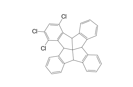 1,2,4-Triachloro-4b,8b,12b,16b-tetrahydrodibenzo[a,f]dibenzo[2,3 : 4,5] pentaleno[1,6-cd] pentalene