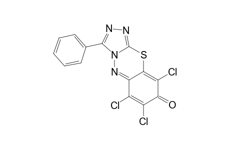 6,7,9-Trichloro-3-phenyl-8H-1,2,4-triazolo[3,4-b][4,1,2]benzothiadiazin-8-one